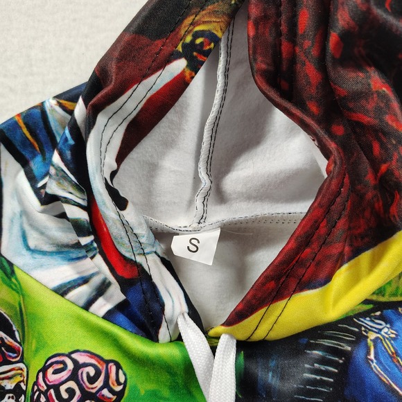 Kids Nightmare Before Christmas Jack Skellington Sally Hoodie All Over Print - Picture 9 of 10